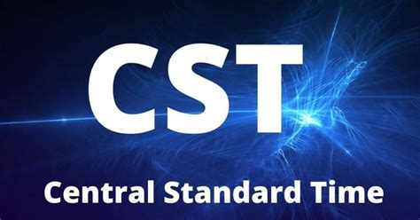 cst standard time